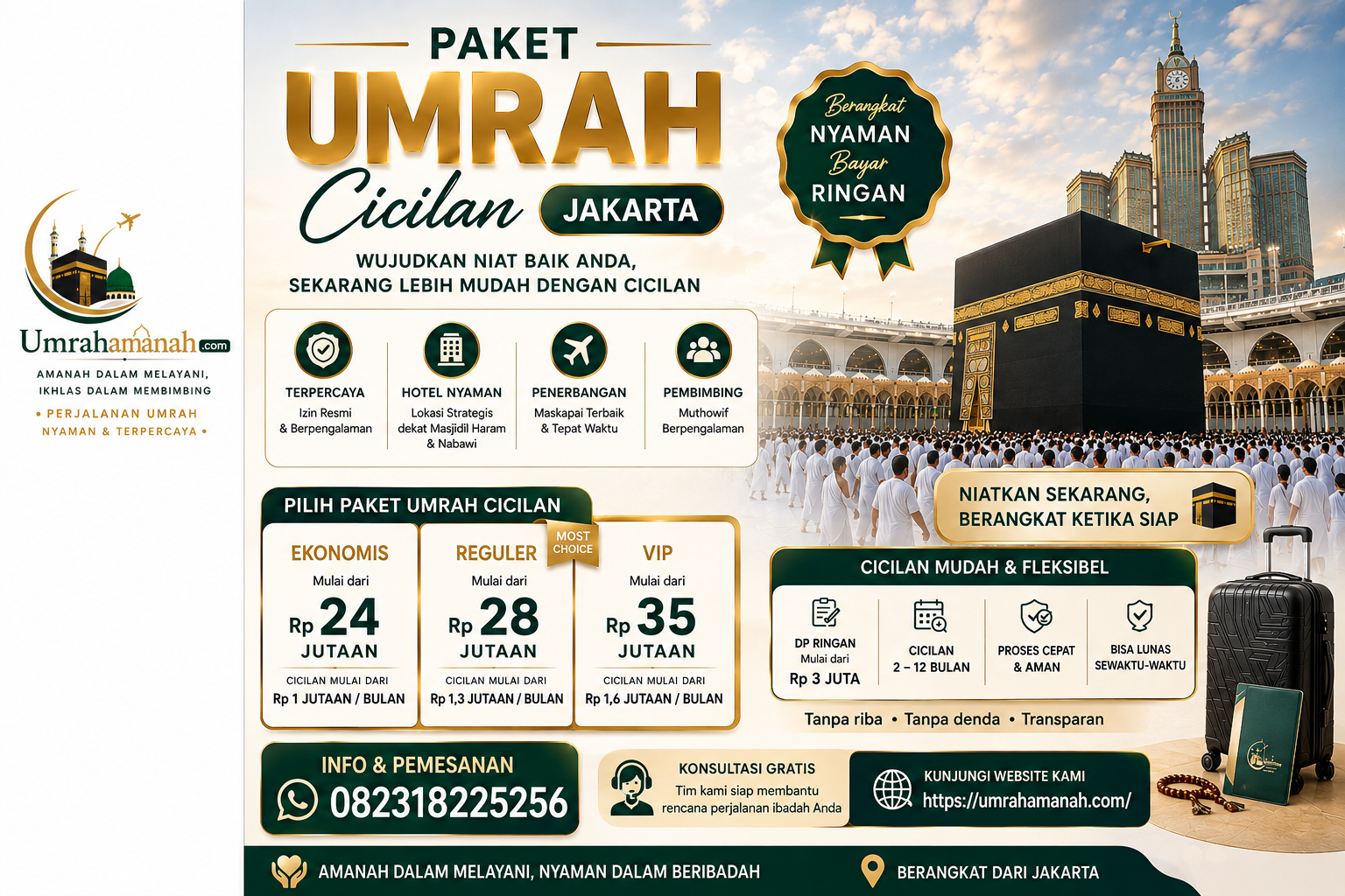 Paket Umrah Cicilan Jakarta