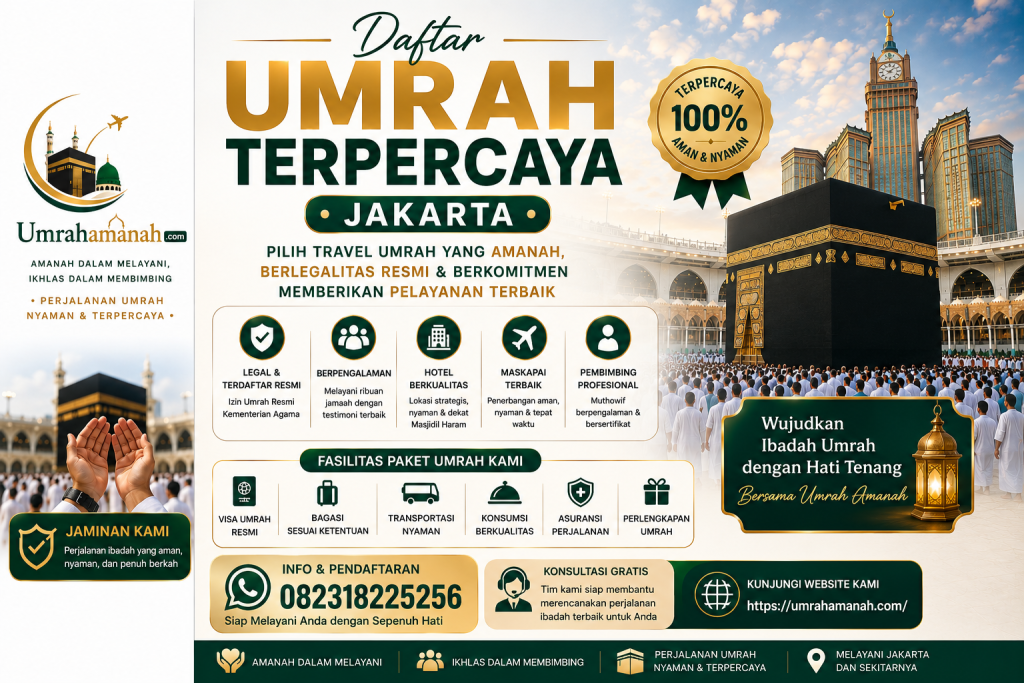 Daftar Umrah Terpercaya Jakarta