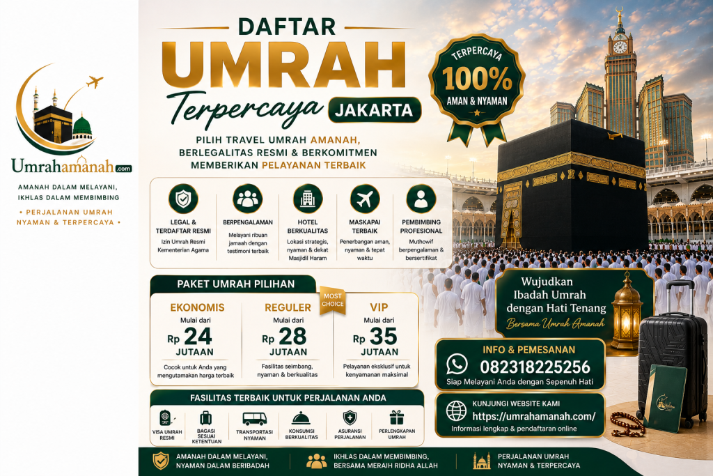 Booking Paket Umrah Jakarta