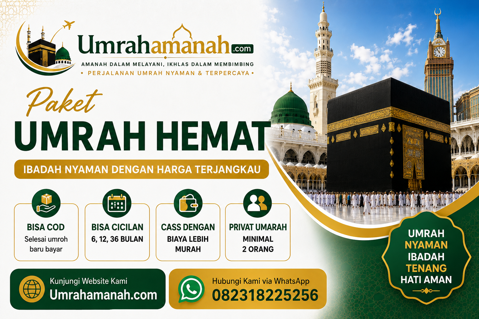 Paket Umrah Hemat Reguler