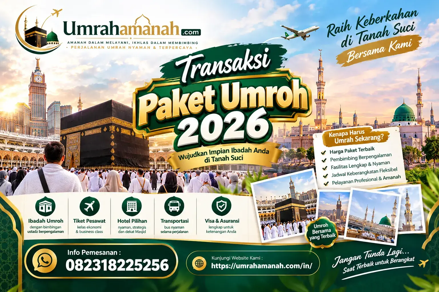 Transaksi Paket Umroh 2026