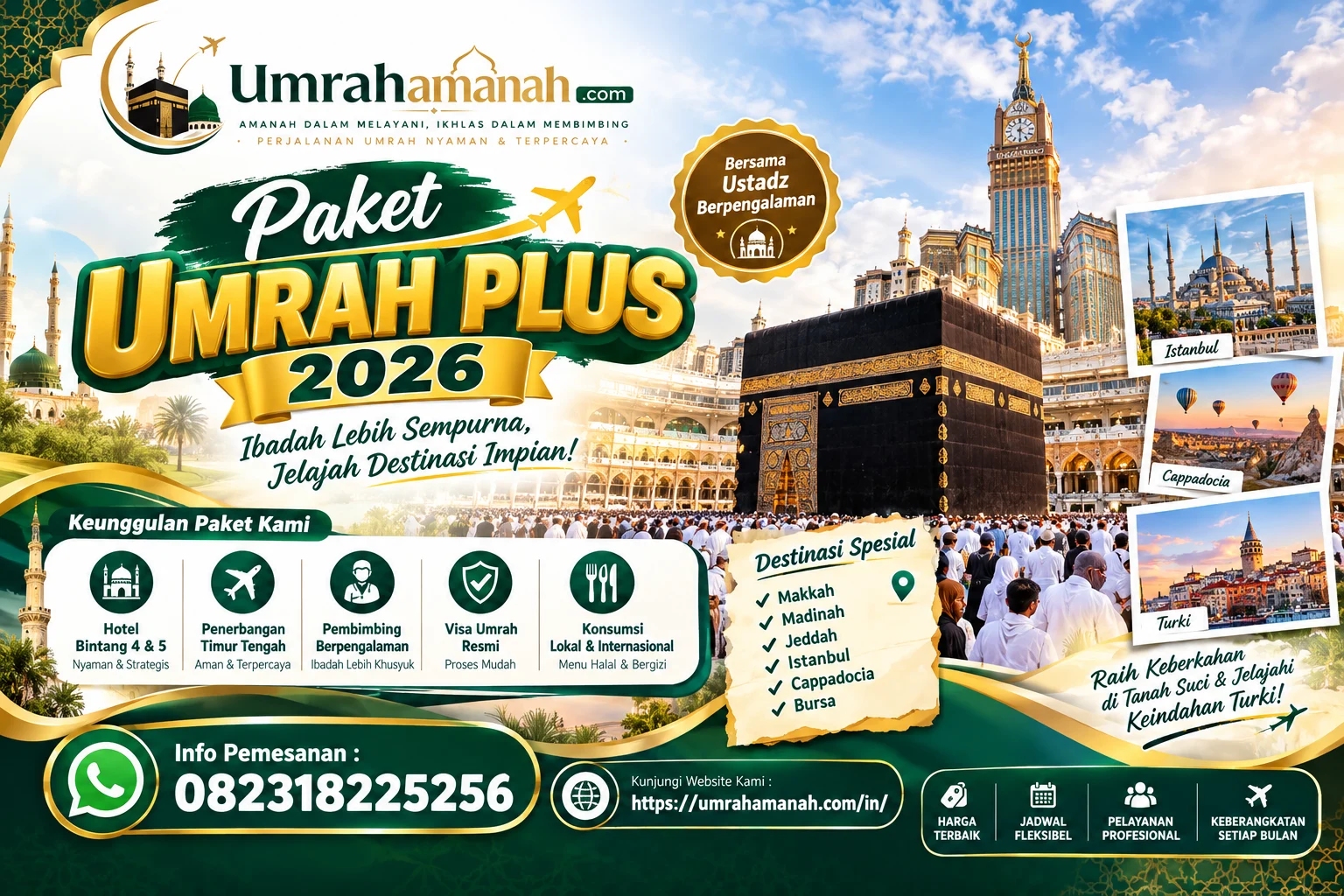 Paket Umrah Plus 2026
