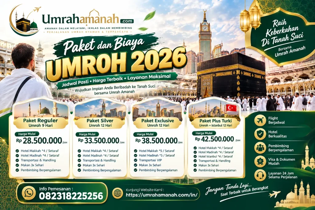 Paket dan Biaya Umroh 2026