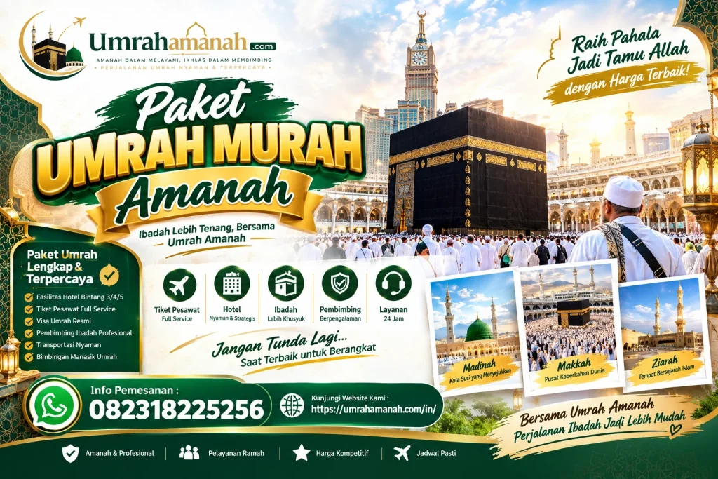 Paket Umrah Murah Amanah