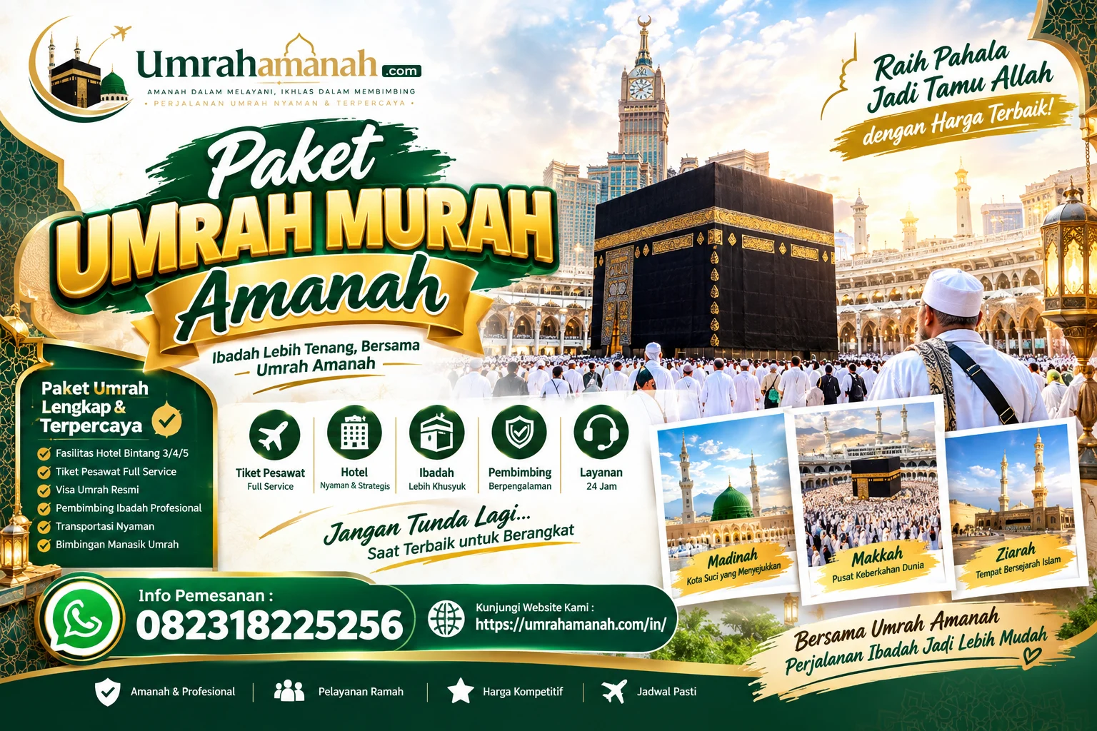Paket Umrah Murah Amanah