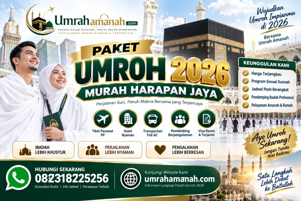 Paket Umroh 2026 Murah Harapan Jaya