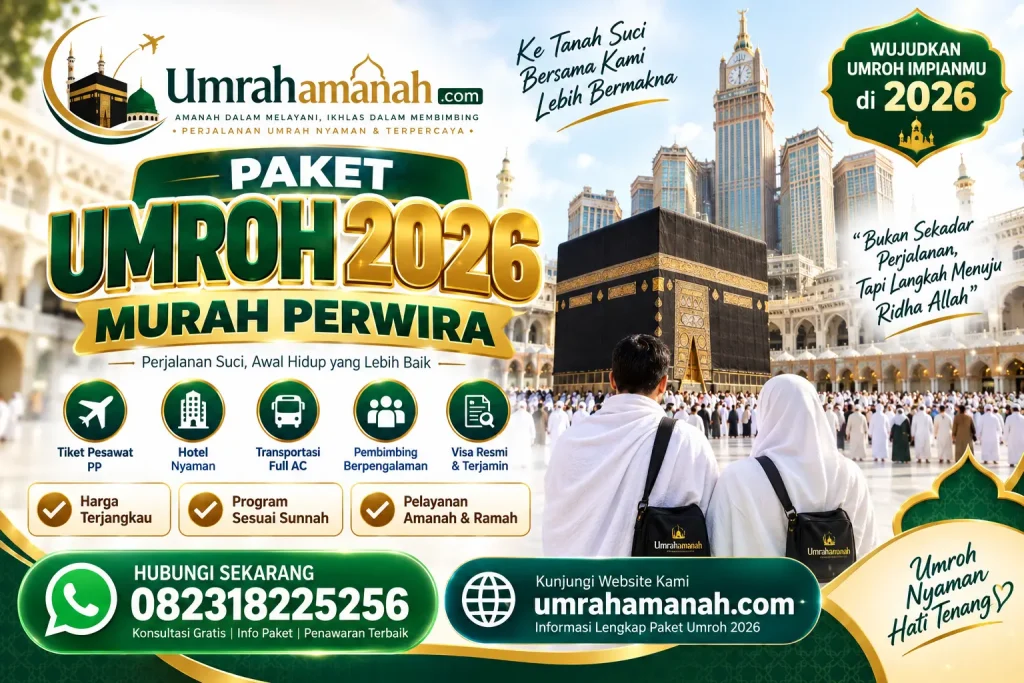 Paket Umroh 2026 Murah Perwira