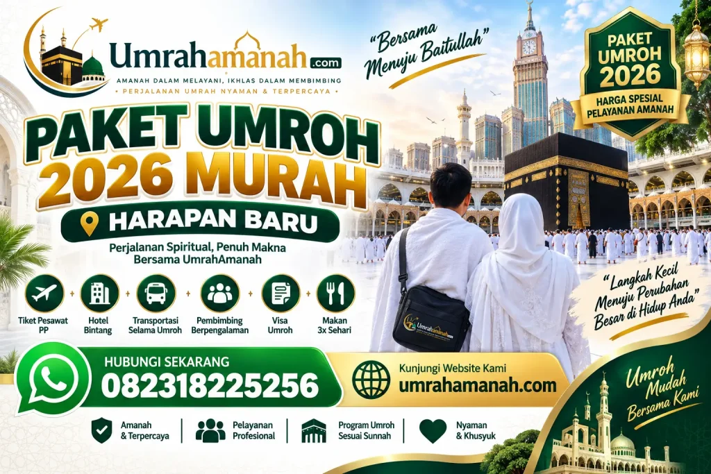 Paket Umroh 2026 Murah Harapan Baru
