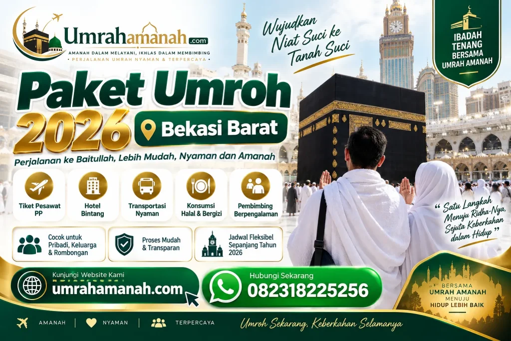 Paket Umroh 2026 Bekasi Barat