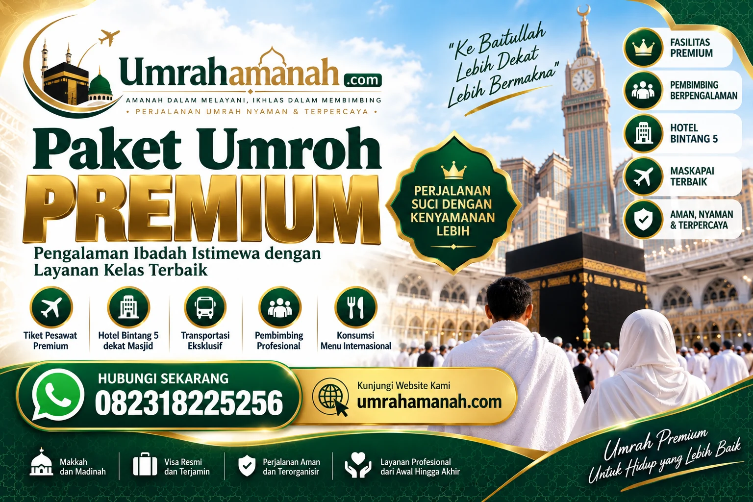Paket Umroh Premium