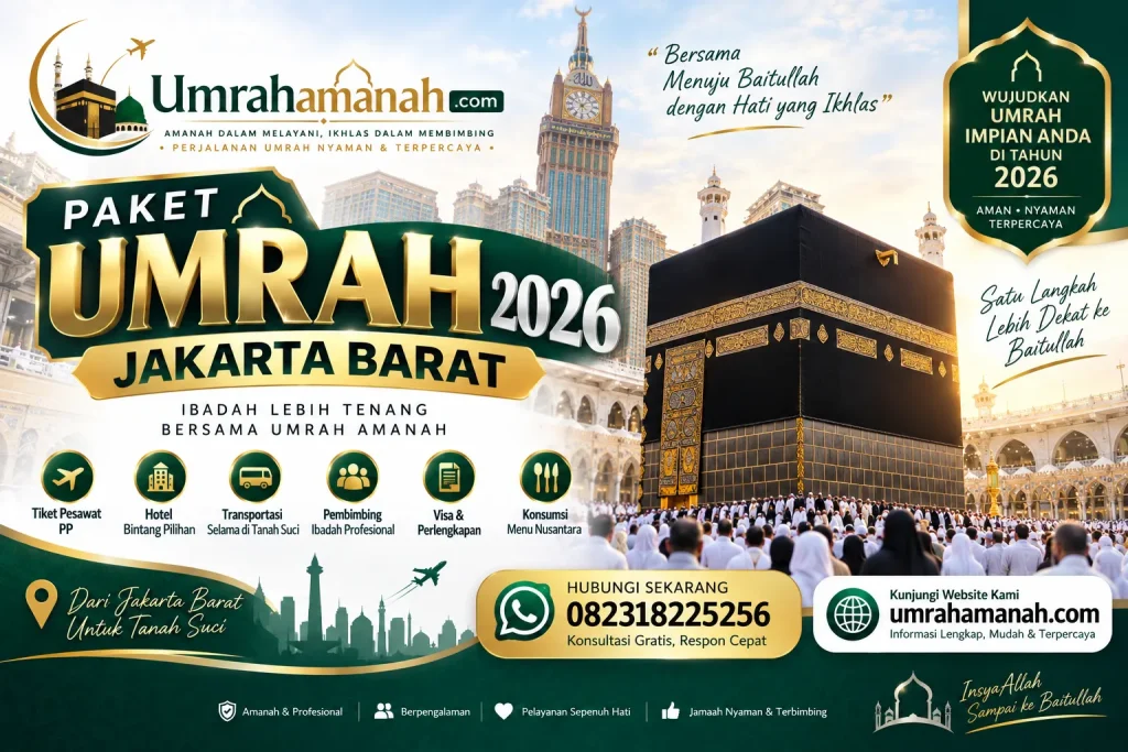 Paket Umrah 2026 Jakarta Barat