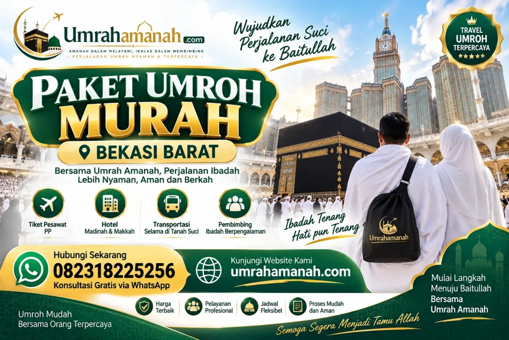 Paket Umroh Murah Bekasi Barat