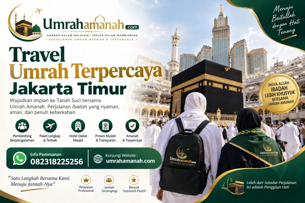 Travel Umrah Terpercaya Jakarta timur
