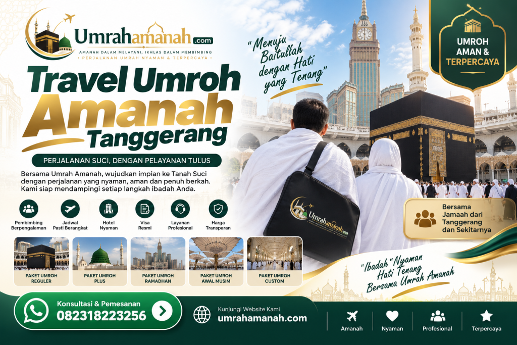 Travel Umroh Amanah Tanggerang