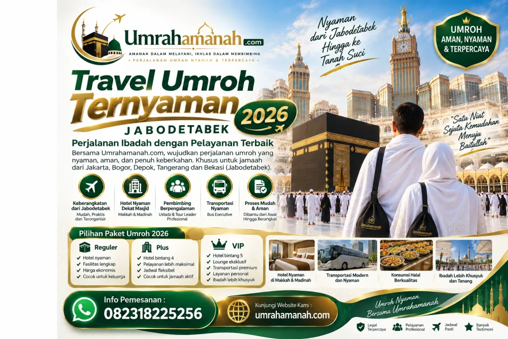 Travel Umroh Ternyaman Jabodetabek