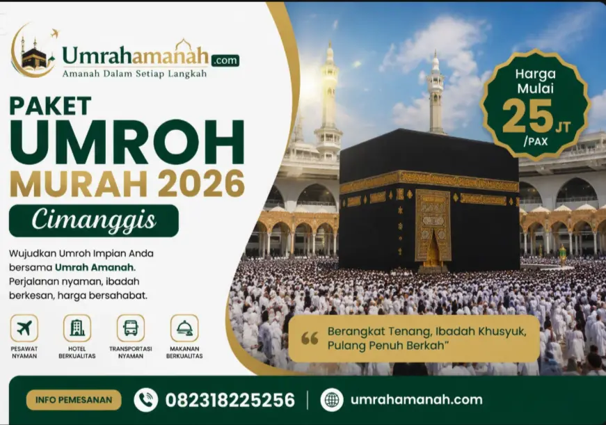 Paket Umroh Murah 2026 Cimanggis