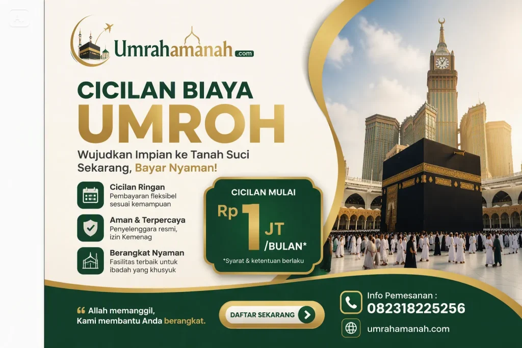 Cicilan Biaya Umroh