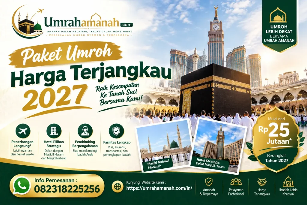 paket umroh Harga Terjangkau 2027
